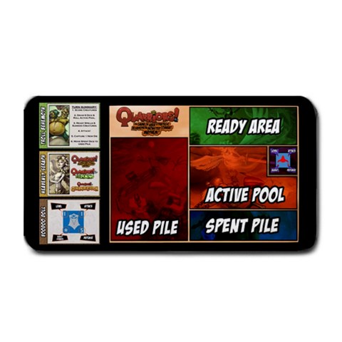 Quarriors Play Mats By Todd 16 x8.5  Bar Mat