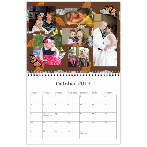 2013 Calendar By Jeri Oct 2013