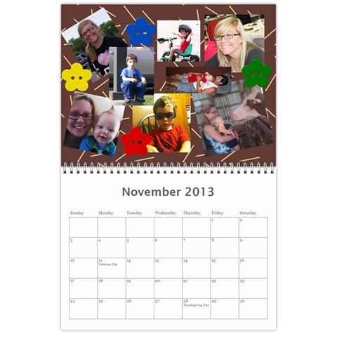 2013 Calendar By Jeri Nov 2013