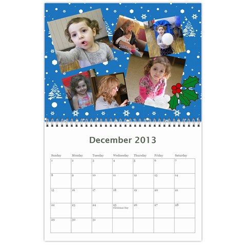2013 Calendar By Jeri Dec 2013