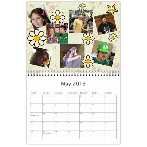 2013 Calendar By Jeri May 2013
