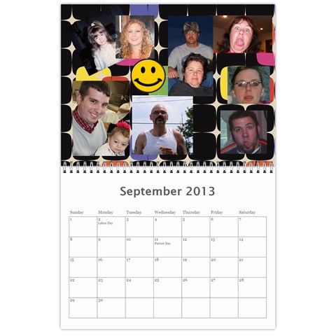 2013 Calendar By Jeri Sep 2013