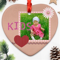 love of kids - Ornament (Heart)