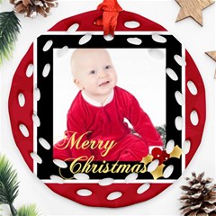 christmas - Ornament (Round Filigree) christmas - Ornament (Round Filigree)