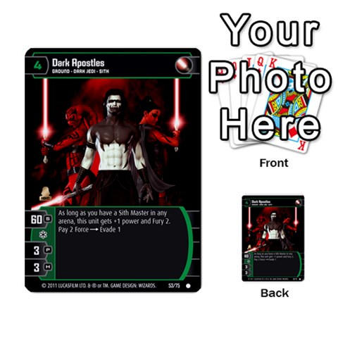 Star Wars Tcg Ix By Jaume Salva I Lara Front 52