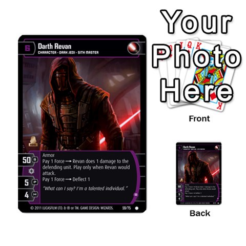 Star Wars Tcg Ix By Jaume Salva I Lara Front 45