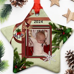 2012 Star Ornament (2 Sides) - Star Ornament (Two Sides)