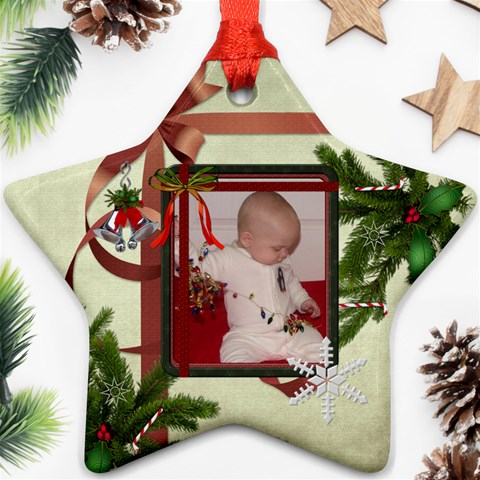 2024 Star Ornament (2 Sides) By Lil Back