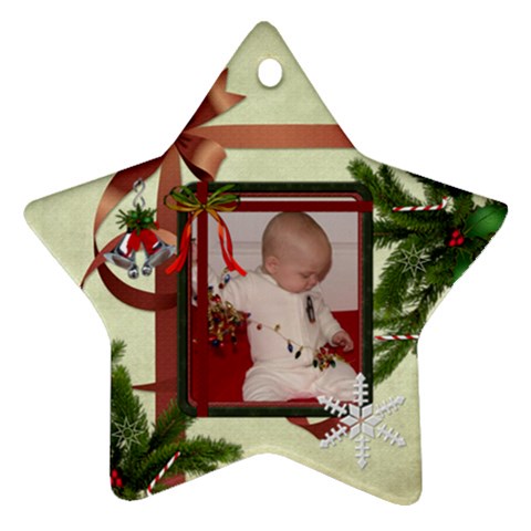 2012 Star Ornament (2 Sides) By Lil Back