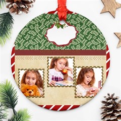 xmas - Round Ornament (Two Sides)