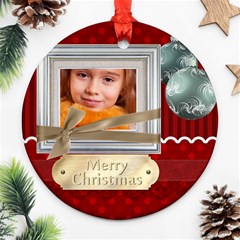 xmas - Round Ornament (Two Sides) xmas - Round Ornament (Two Sides)