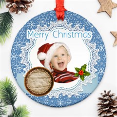xmas - Round Ornament (Two Sides) xmas - Round Ornament (Two Sides)