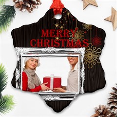 christmas - Snowflake Ornament (Two Sides) christmas - Snowflake Ornament (Two Sides)