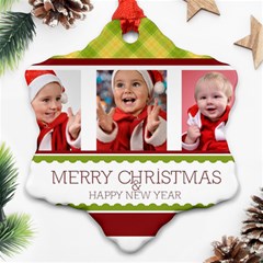 christmas - Snowflake Ornament (Two Sides) christmas - Snowflake Ornament (Two Sides)