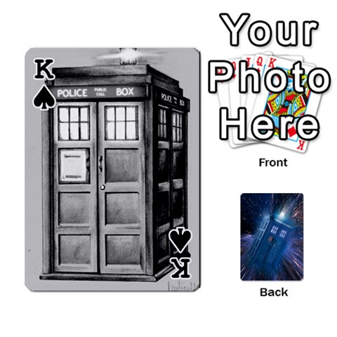 King Doctor Who Project By Dude Lebowski Front - SpadeK