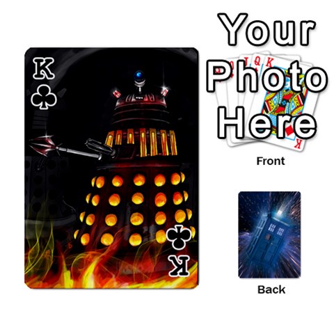 King Doctor Who Project By Dude Lebowski Front - ClubK