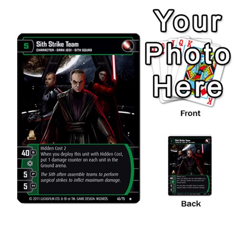 Star Wars Tcg X By Jaume Salva I Lara Front 9