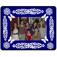 Family Portrait Fleece Blanket (Medium) Family Portrait Fleece Blanket (Medium)