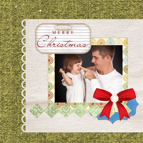 Christmas By Jo Jo 12 x12  Scrapbook Page - 9