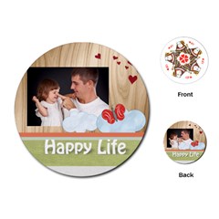 xmas - Playing Cards Single Design (Round) xmas - Playing Cards Single Design (Round)