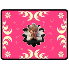 Extra Large Pink Tree Blanket - Fleece Blanket (Large)