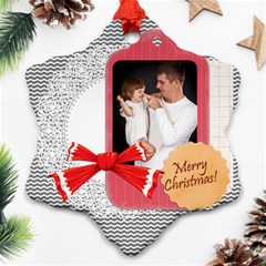 xmas - Snowflake Ornament (Two Sides) xmas - Snowflake Ornament (Two Sides)