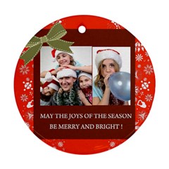 christmas - Ornament (Round)