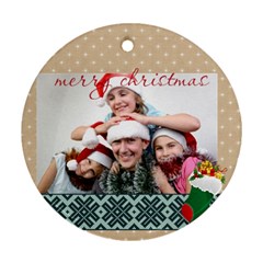 christmas - Ornament (Round)