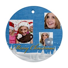 christmas - Ornament (Round)