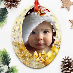 Christmas - Oval Filigree Ornament (Two Sides)