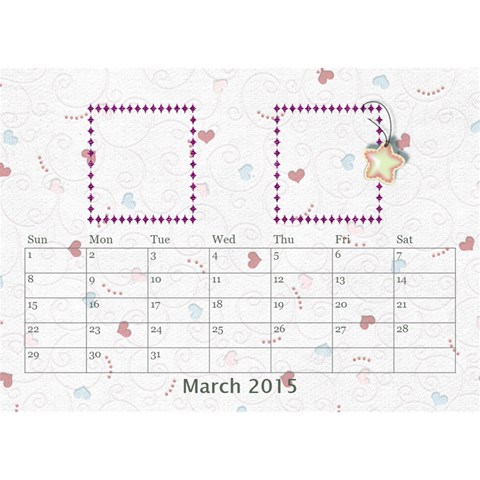 Our Family Desktop Calendar White 2013 By Daniela Mar 2015
