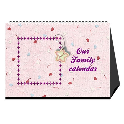 Our Family Desktop Calendar 2013 By Daniela Cover