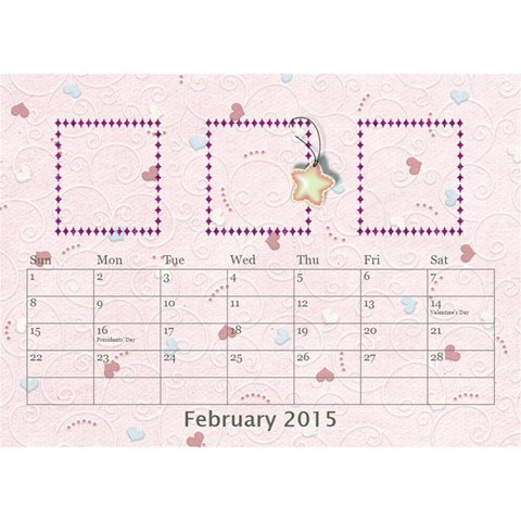Our Family Desktop Calendar 2013 By Daniela Feb 2015