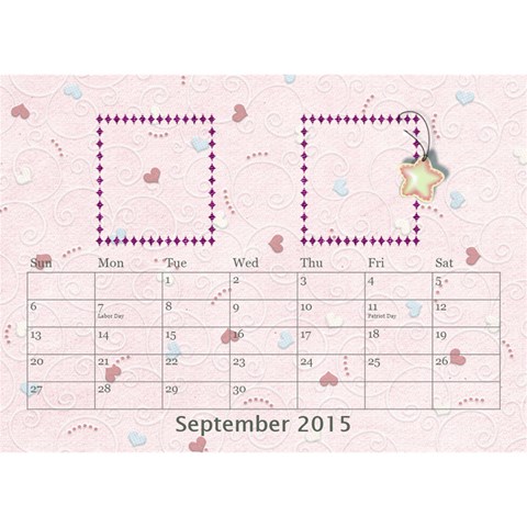 Our Family Desktop Calendar 2013 By Daniela Sep 2015