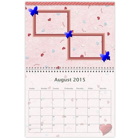 Family Calendar 2013 Aug 2015