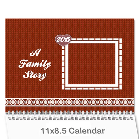 A Family Story Calendar 18m 2013 By Daniela Cover