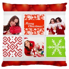 christmas - Large Cushion Case (Two Sides)