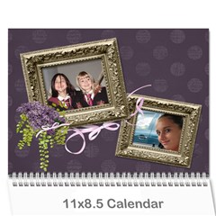 2024 Lavender Dream - Wall Calendar 11x8.5 (12mths) - Wall Calendar 11  x 8.5  (12-Months)