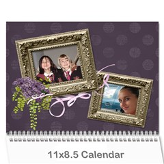 2025 Lavender Dream - Wall Calendar 11x8.5 (12mths) - Wall Calendar 11  x 8.5  (12-Months)