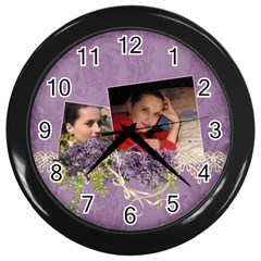 Lavender Dream - Wall Clock(black) 