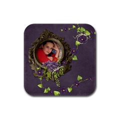 Lavender Dream - Rubber Coaster(Square)  - Rubber Coaster (Square)