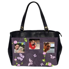 Lavender Dream - Oversize Handbag (2sides)  - Oversize Office Handbag (2 Sides)