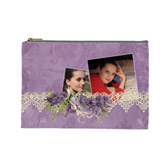 Lavender Dream - Cosmetic Bag (LG)  - Cosmetic Bag (Large)