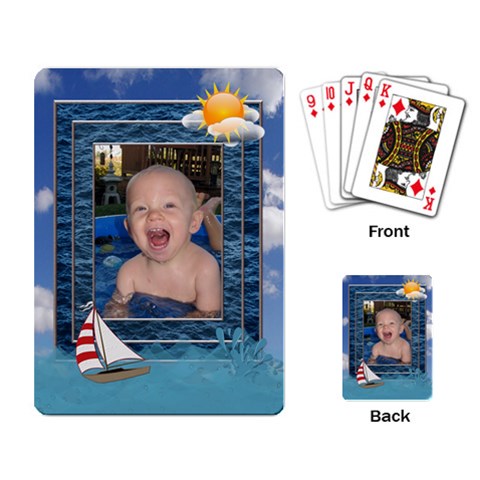 Summer Fun Playing Cards By Lil Back