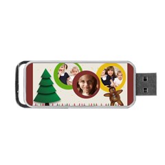 christmas - Portable USB Flash (Two Sides)