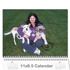 calendar for mom - Wall Calendar 11  x 8.5  (12-Months)