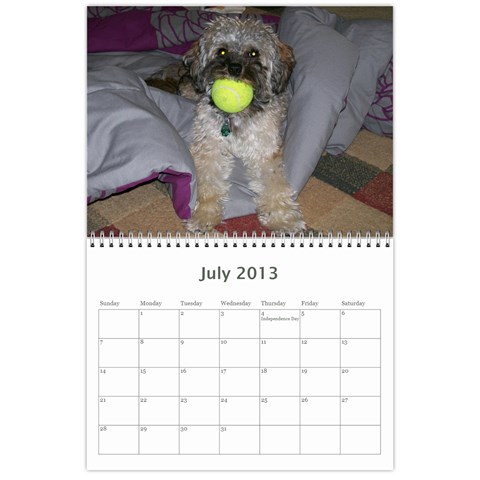 Calendar For Mom By Courtney Jul 2013