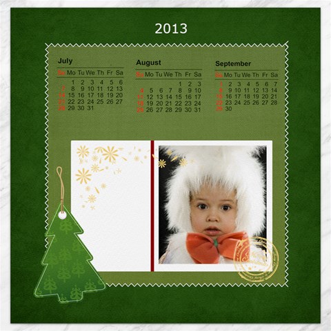 Christmas By Mac Book 11.4 x11.56  Canvas - 3