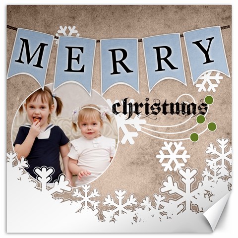 Christmas By Joely 11.4 x11.56  Canvas - 1