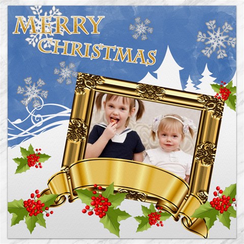 Christmas By Joely 11.4 x11.56  Canvas - 1